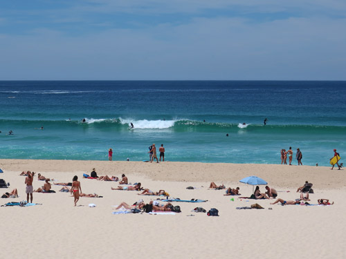 Bondi Beach in Sydney Australia
