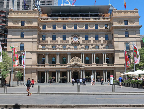 Customs House in Sydney Australia