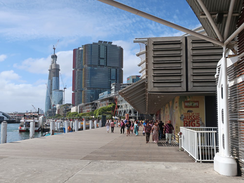 Wharf at Darling Harbour, Sydney Australia