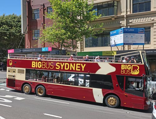 HoHo Bus in Sydney Australia